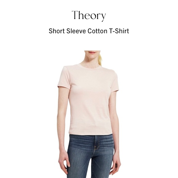 Theory Tops - Theory Pink T-shirts